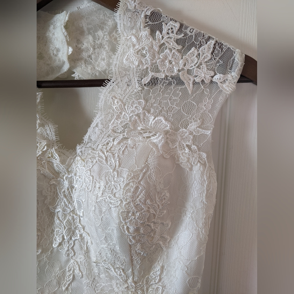Ivory Anya Wedding Dress Size 2 - Picture 5 of 8
